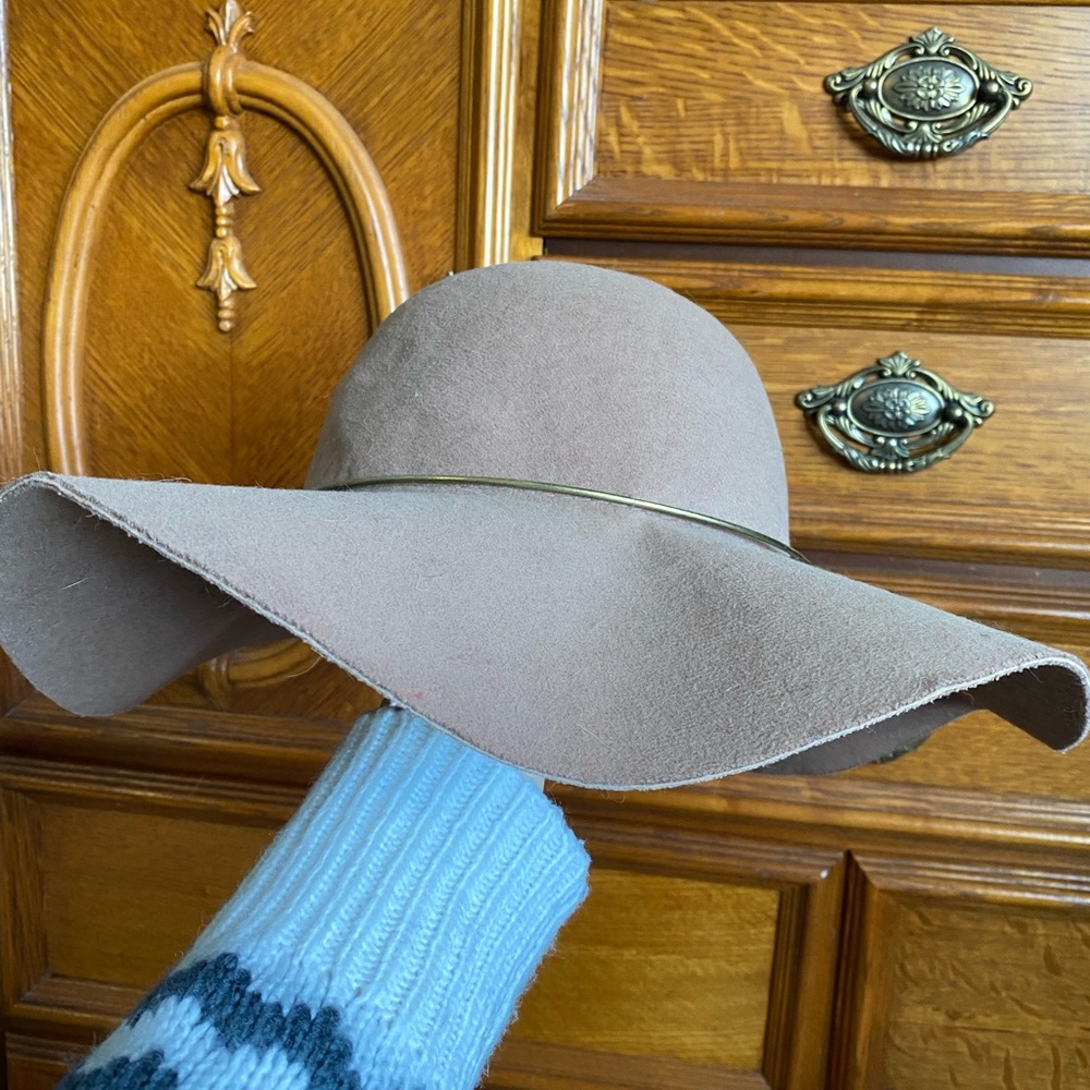 Brown Floppy Hat